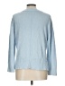 Ann Taylor LOFT Solid Blue Pullover Sweater Size L - photo 2