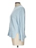 Ann Taylor LOFT Solid Blue Pullover Sweater Size L - photo 5