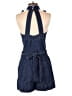 Sunner 100% Cotton Solid Blue Romper Size 6 - photo 2