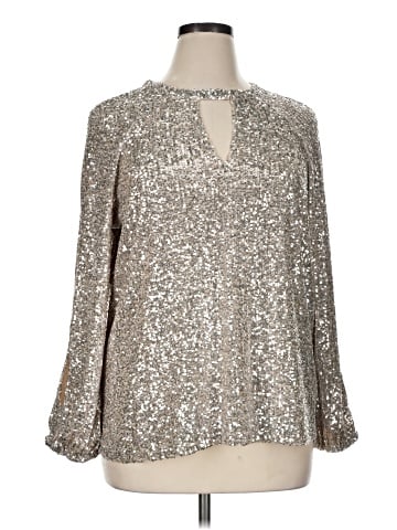 Cable & Gauge Long Sleeve Blouse (view 1)