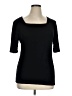PREMISE Black 3/4 Sleeve Top Size XL - photo 1