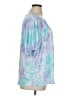 Susan Graver Blue Short Sleeve Blouse Size 1X - photo 4