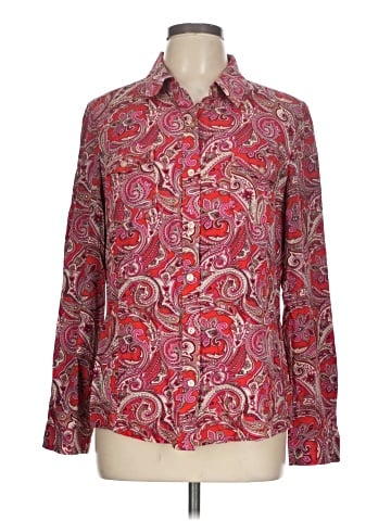 Jones New York Sport Long Sleeve Button-Down Shirt (view 1)