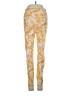 Gap Fit Print Yellow Casual Pants Size XS - photo 2