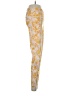 Gap Fit Print Yellow Casual Pants Size XS - photo 4