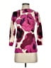 Talbots 100% Cashmere Floral Purple Cashmere Pullover Sweater Size XS - photo 1