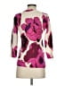 Talbots 100% Cashmere Floral Purple Cashmere Pullover Sweater Size XS - photo 2