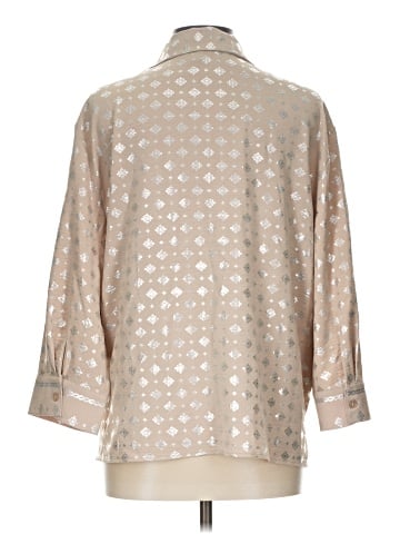 Como Black 3/4 Sleeve Blouse (view 2)