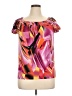 AGB Pink Short Sleeve Blouse Size XL - photo 1
