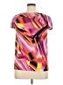 AGB Pink Short Sleeve Blouse Size XL - photo 2