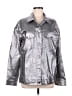GB Metallic Silver Jacket Size M - photo 1