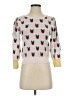 LoveShackFancy Hearts Gray White Pullover Sweater Size 0 - photo 1
