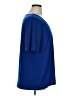 Susan Graver Blue Short Sleeve Blouse Size XL - photo 4