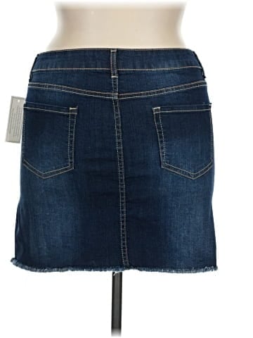 No Boundaries Denim Skirt (view 2)