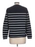 L.L.Bean 100% Cotton Stripes Black Pullover Sweater Size Lg REG - photo 2