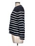 L.L.Bean 100% Cotton Stripes Black Pullover Sweater Size Lg REG - photo 5