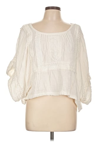 Free People 3/4 Sleeve Blouse (view 1)