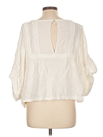 Free People 3/4 Sleeve Blouse (view 2)