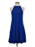 Express Solid Blue Casual Dress Size S - photo 1