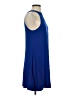 Express Solid Blue Casual Dress Size S - photo 4