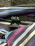 BCX 100% Polyester Stripes Blue Long Sleeve Blouse Size XL - photo 7