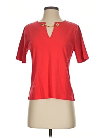 MICHAEL Michael Kors Short Sleeve Turtleneck (view 1)