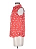 Marc by Marc Jacobs Polka Dots Red Sleeveless Button-Down Shirt Size 0 - photo 5