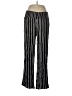 One 5 One 100% Rayon Stripes Black Casual Pants Size M - photo 1