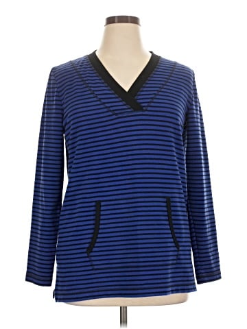 Liz Claiborne Long Sleeve Top (view 1)