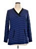 Liz Claiborne Blue Long Sleeve Top Size XL - photo 1