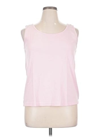 Lands' End Sleeveless T-Shirt (view 1)