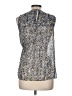 Reiss Silver Sleeveless Blouse Size 6 - photo 2