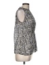Reiss Silver Sleeveless Blouse Size 6 - photo 4