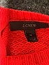 J.Crew 100% Cotton Color Block Red Pullover Sweater Size M - photo 7