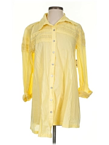 Free People 3/4 Sleeve Button-Down Shirt (view 1)