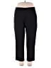 Ruby Rd. Solid Black Casual Pants Size 18 - photo 1