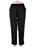 Woman Within Solid Black Casual Pants Size 18 (petite) - photo 1