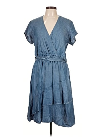Aqua Casual Dress (view 1)