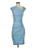 Alexia Admor Solid Blue Cocktail Dress Size S - photo 1