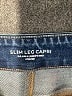 Chico's Floral Blue Jeans Size Med (1) - photo 7