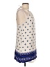 Lulus 100% Rayon Ivory Sleeveless Blouse Size L - photo 4