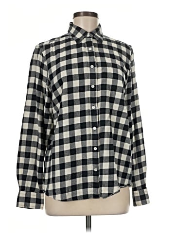 Lands' End Long Sleeve Button-Down Shirt (view 1)