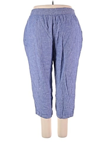 Jones New York Signature Linen Pants (view 2)