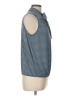 Max Studio Blue Sleeveless T-Shirt Size L - photo 4