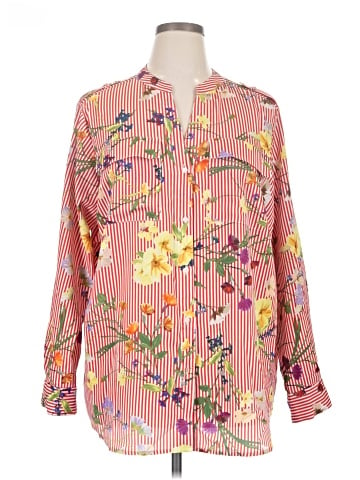 Calvin Klein Long Sleeve Blouse (view 1)
