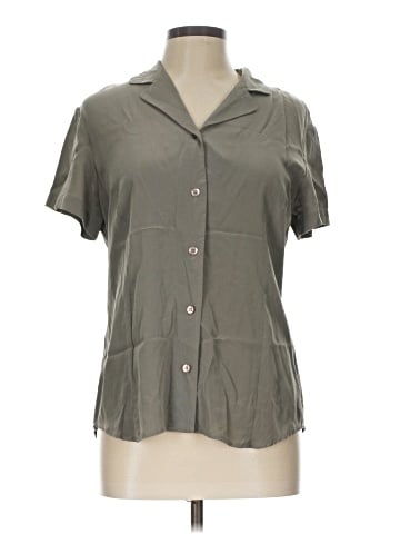 Chaus Short Sleeve Silk Top (view 1)