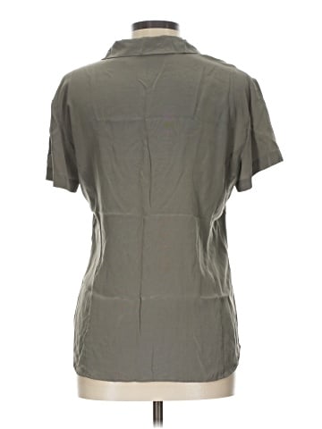 Chaus Short Sleeve Silk Top (view 2)