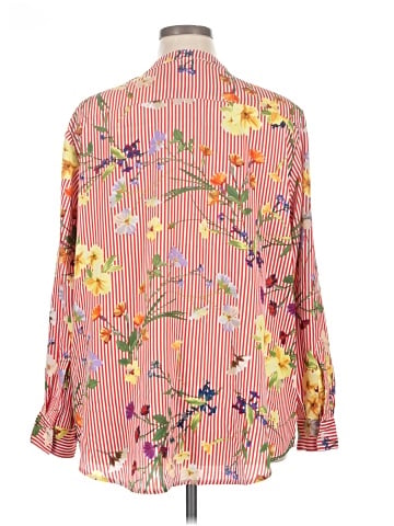 Calvin Klein Long Sleeve Blouse (view 2)