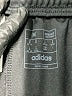 Adidas 100% Polyester Color Block Black Track Pants Size M - photo 7