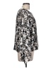 Alfani 100% Polyester Silver 3/4 Sleeve Blouse Size L - photo 4